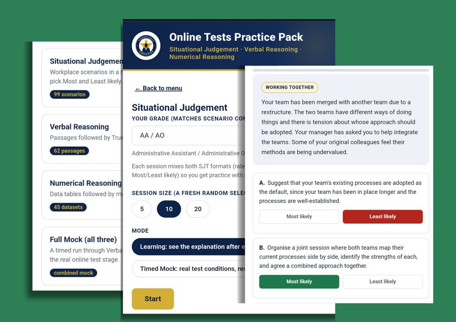 Online Tests Practice Pack preview